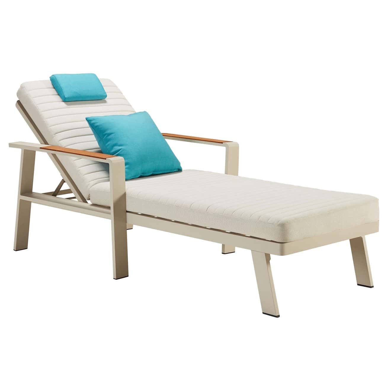 95402530 Emoti Sunlounger Taupe 3hr