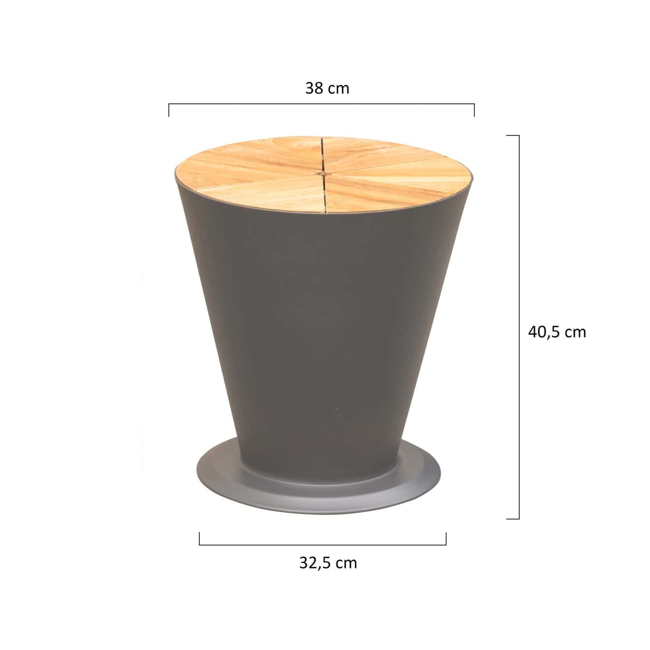 95403190 Icoo Ice Bucket Black Afmetingen