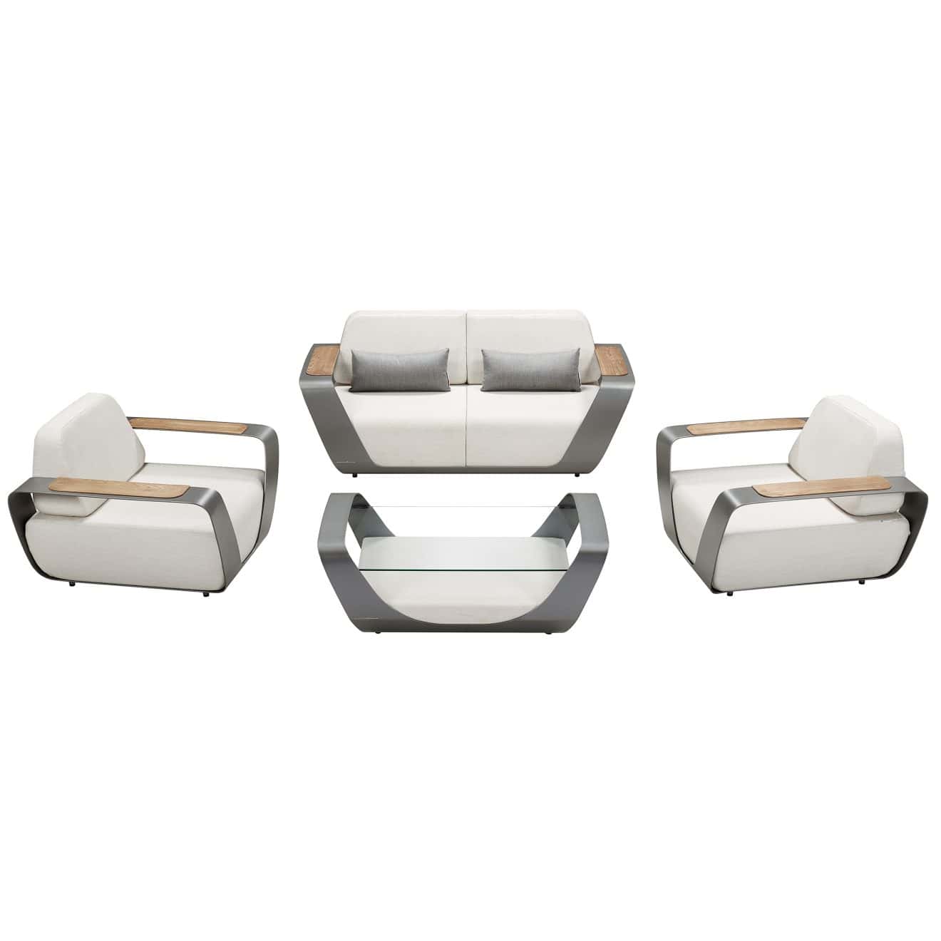 95403220 Onda Loungeset Wit 1hr