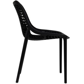 96913701 Terrasstoel Air Zwart 3hr