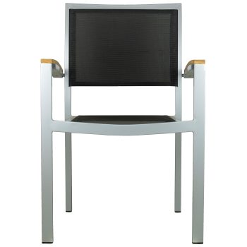 96922700 Terrasstoel Cenon Zilver 2hr