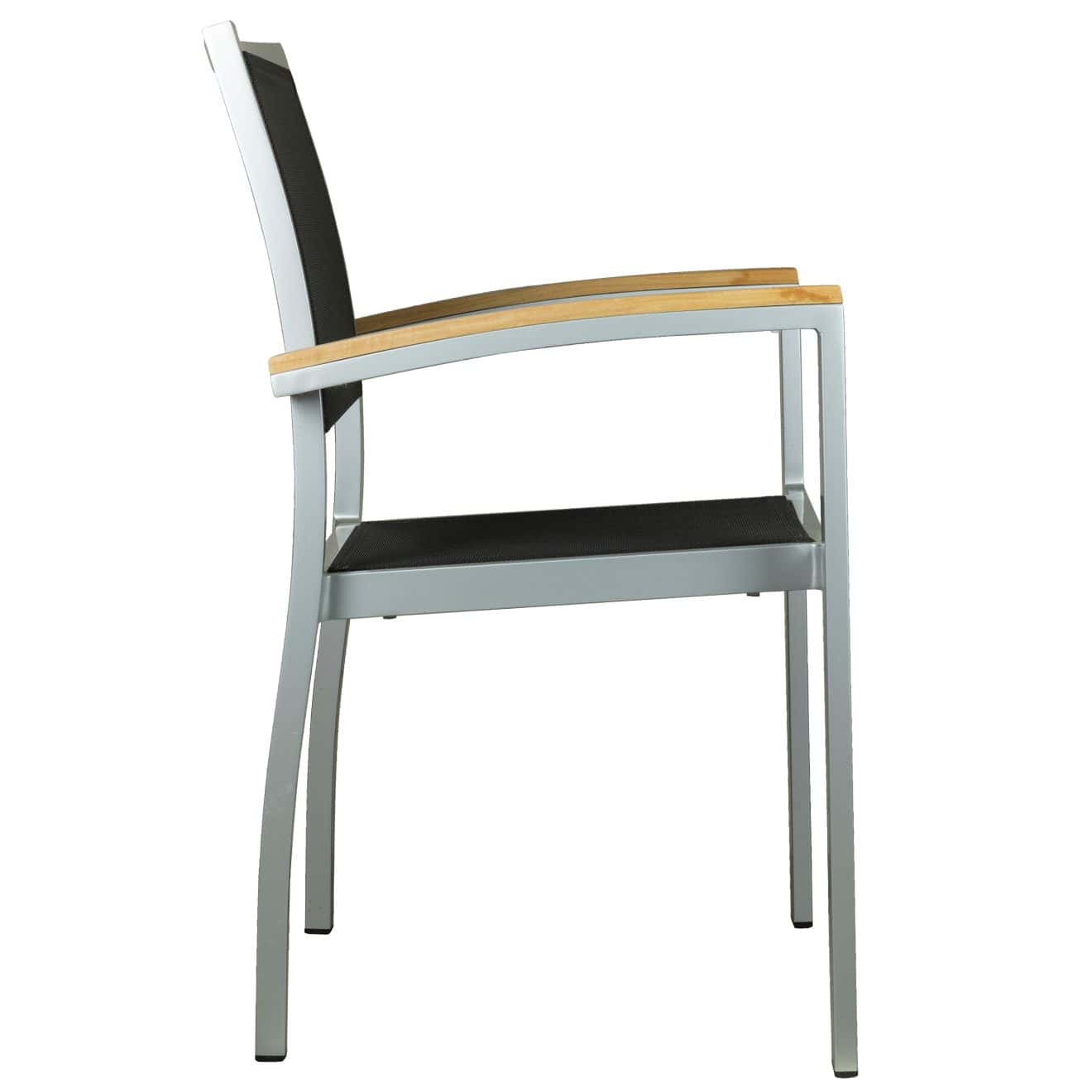 96922700 Terrasstoel Cenon Zilver 3hr