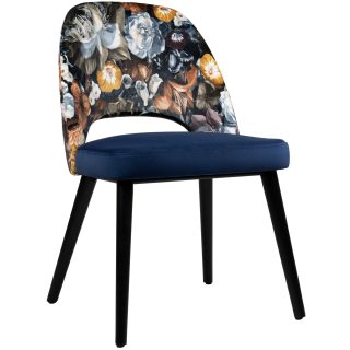 96113050 Stoel Vintor Blauw Bloem 1hr