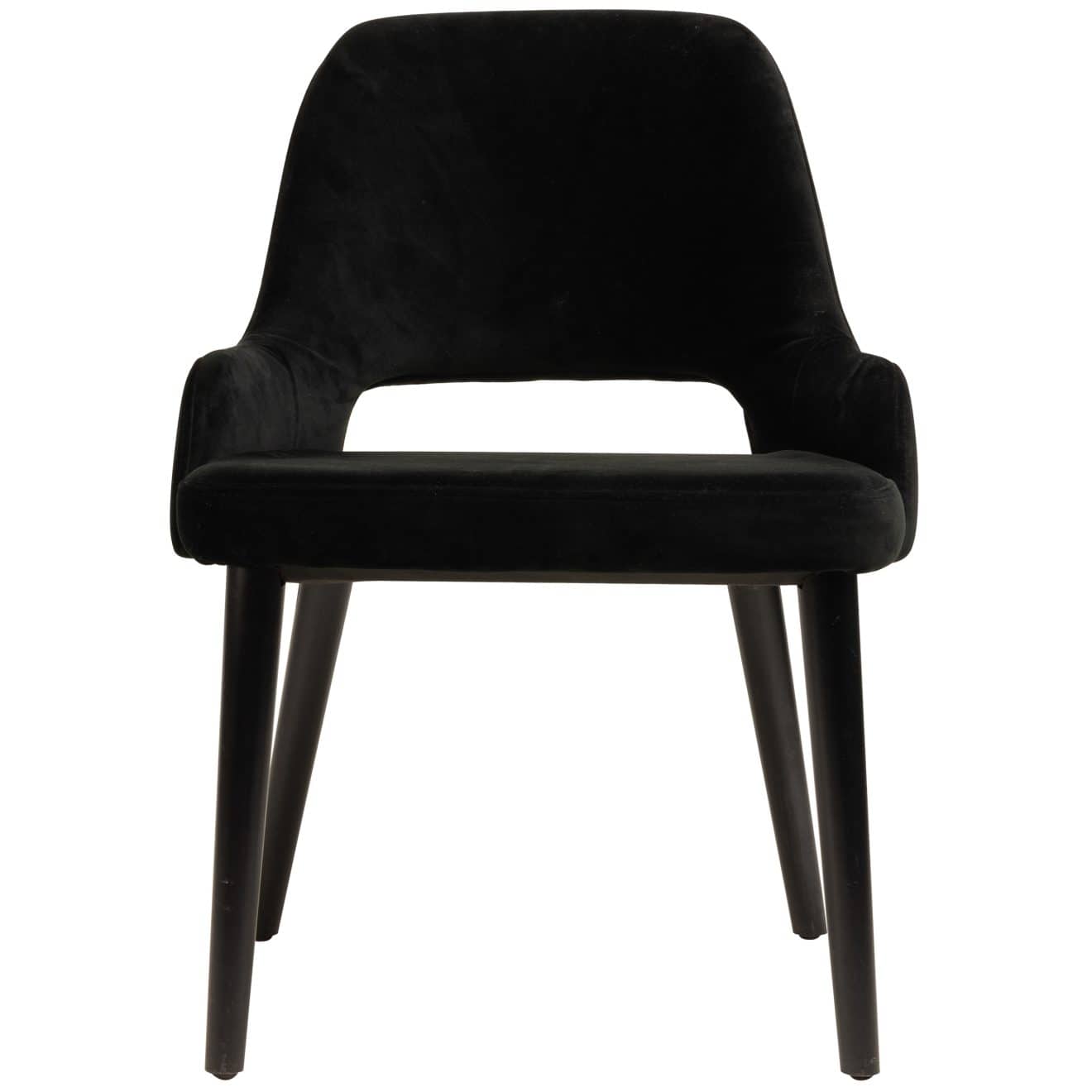96100020 Stoel Cavale Zwart 2hr