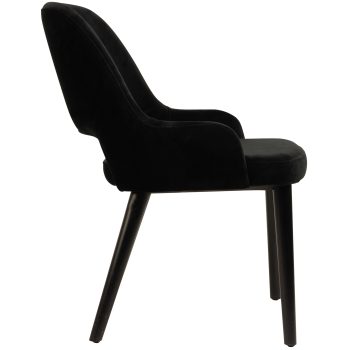 96100020 Stoel Cavale Zwart 3hr