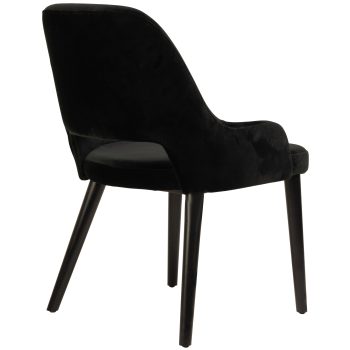 96100020 Stoel Cavale Zwart 4hr