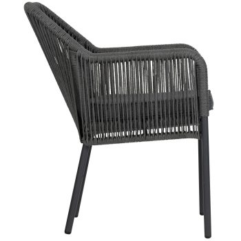 96902670 Terrasstoel Baleric Grijs 3hr