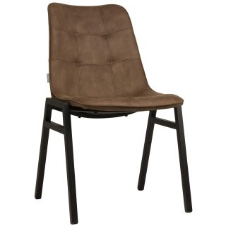 96804020 Stoel Detroit Tanny Black 1hr