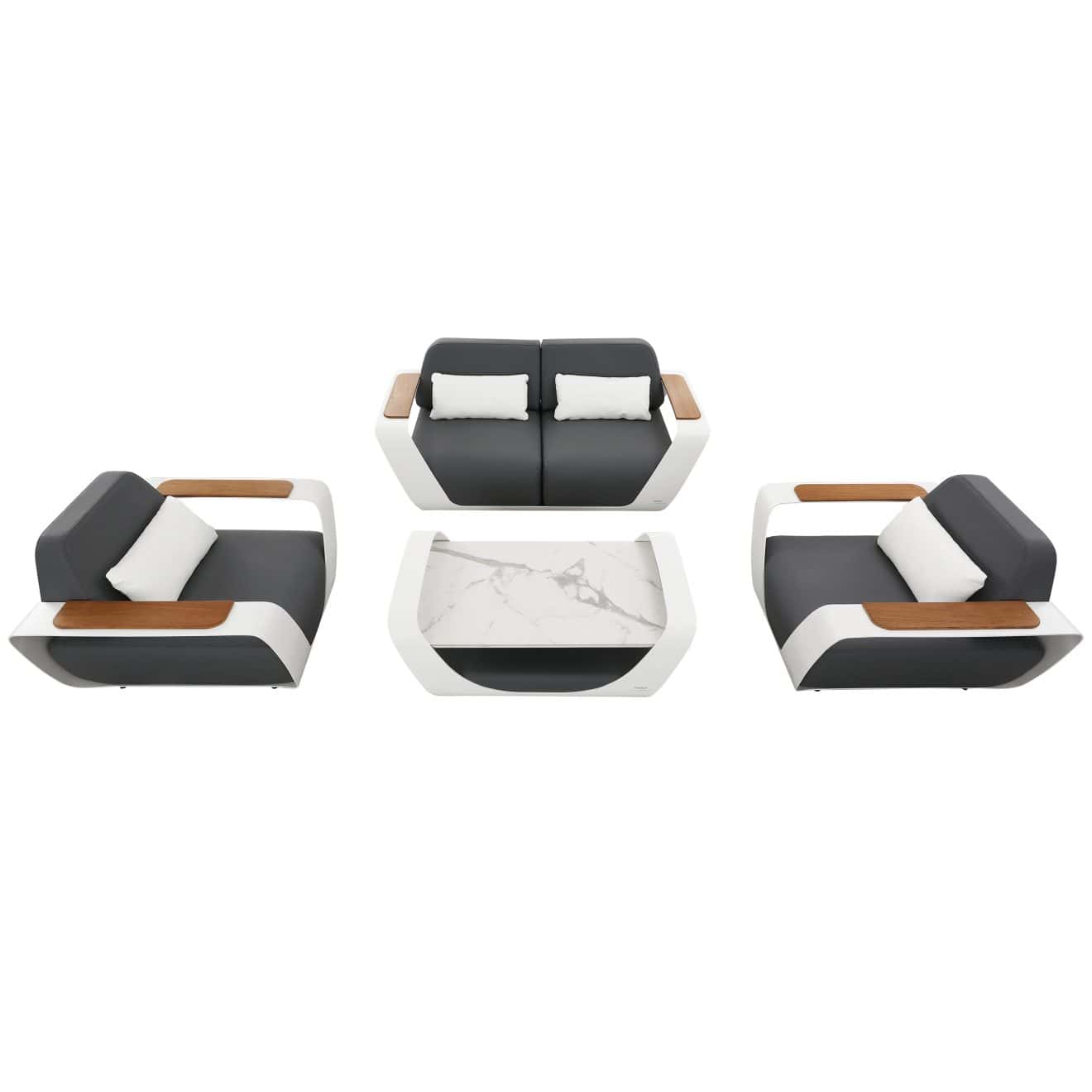 95404400 Loungeset Onda Leather 1hr