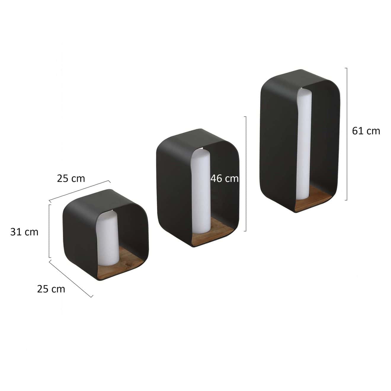 95404450 Onda Light Black Afmeting
