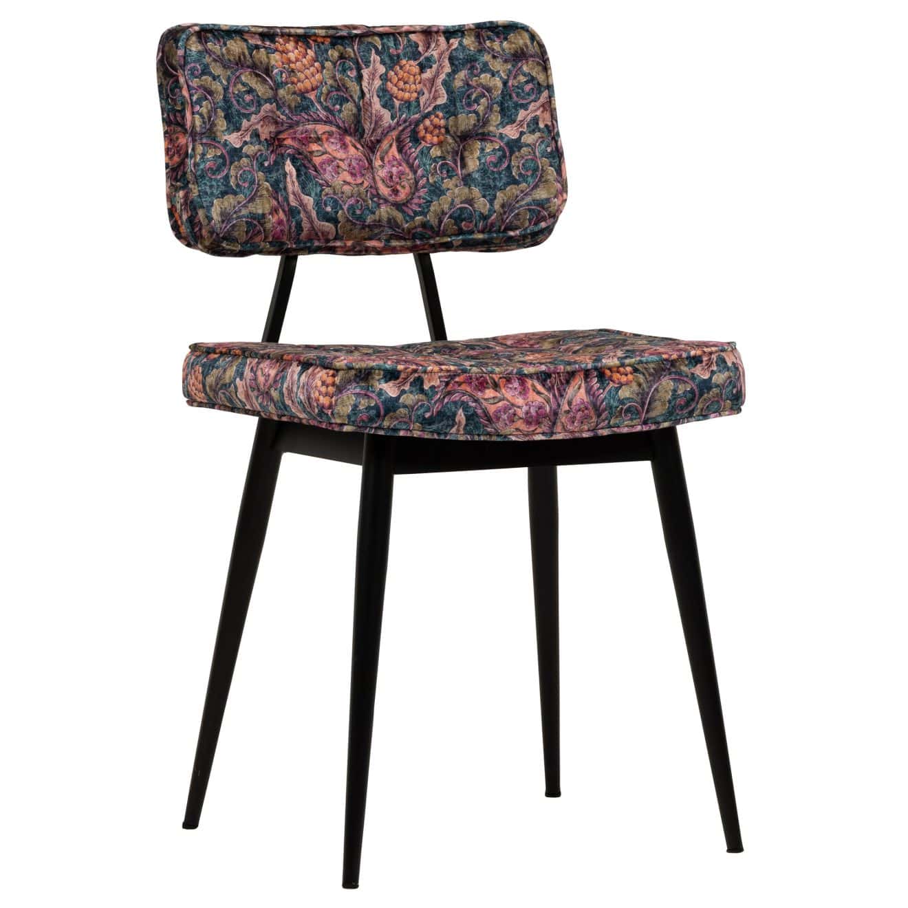 96104640 Stoel Nilly Bloemen 1hr