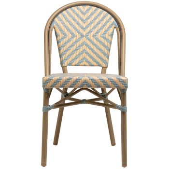 96906070 Terrasstoel Toby Blauw 2hr