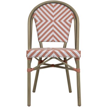 96906080 Terrasstoel Toby Roze 2hr