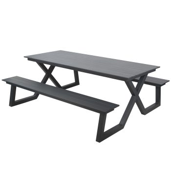 96906590 Darby Alu Picknickset Antraciet 1hr