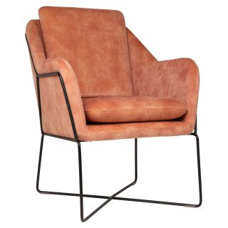 96127420 Loungestoel Pia Roze 1hr