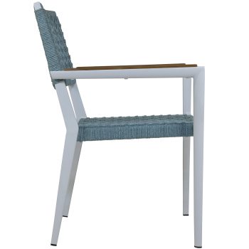 95408460 Terrasstoel Champion Blauw 3hr