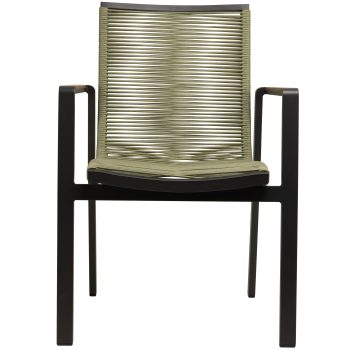 95411080 Terrasstoel Nofi Groen 2hr