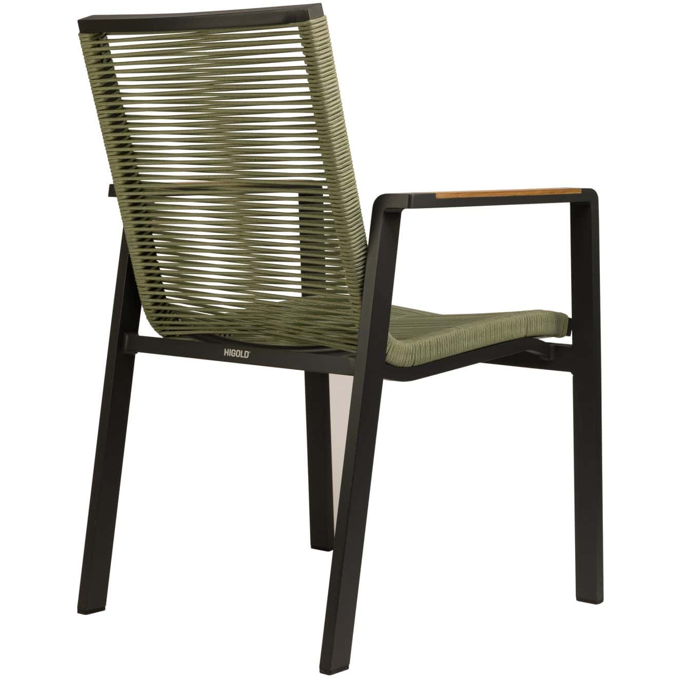 95411080 Terrasstoel Nofi Groen 4hr