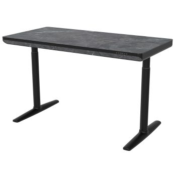 96412200 Motion Verstelbaar Bureau Marmer Zwart 1hr