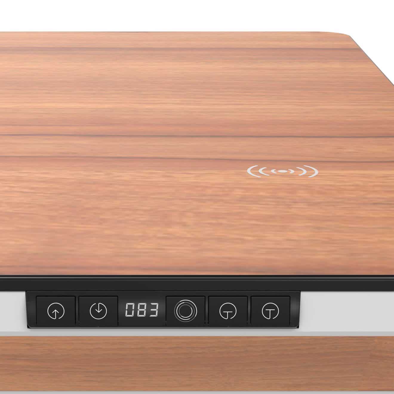 Motion Verstelbaar Bureau Wireless Chargerhr