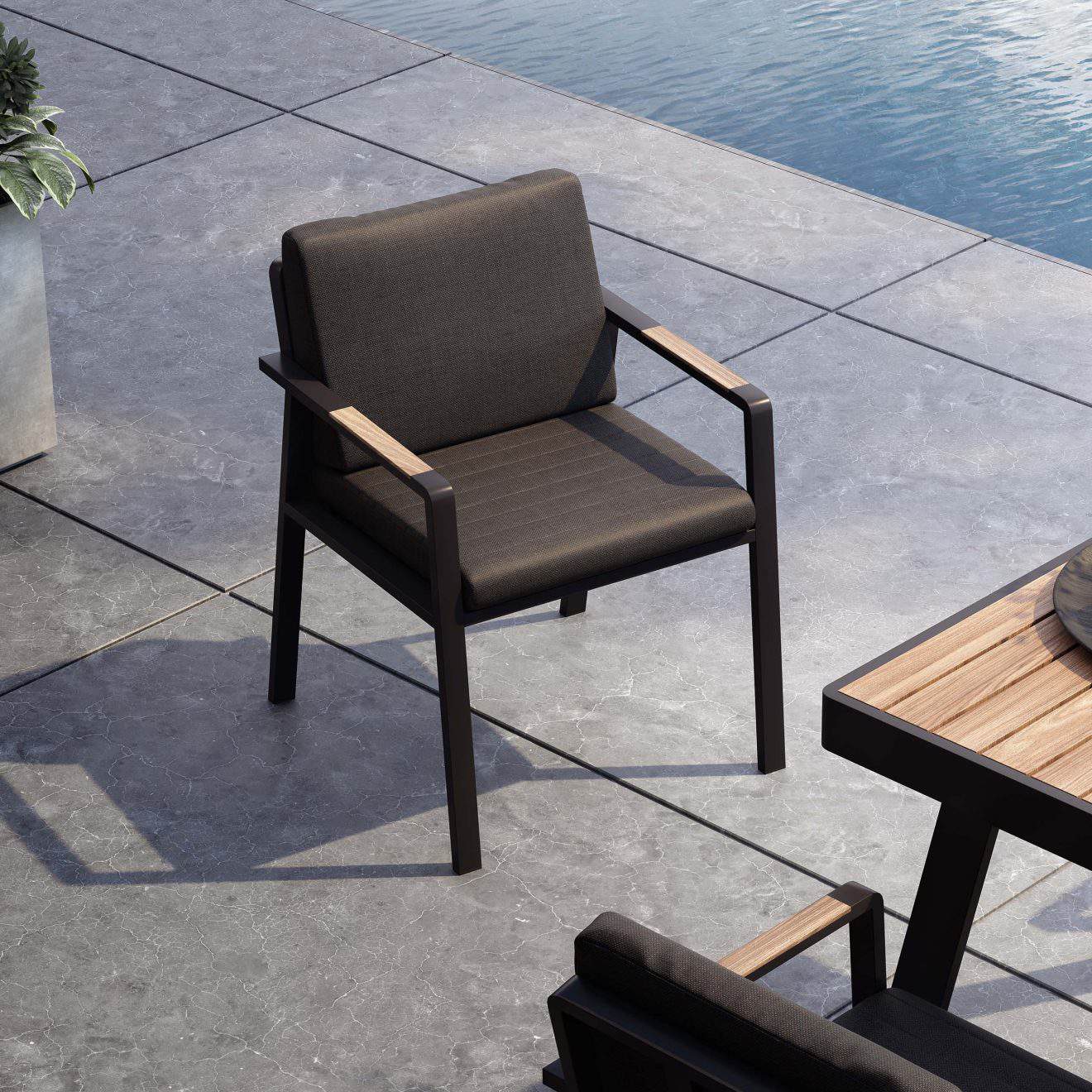 95406700 Nofi Dining Chair Black 2hr