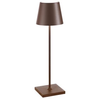 97103140 Tafellamp Poldina Bruin 1hr