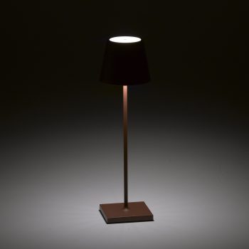 97103140 Tafellamp Poldina Bruin 3hr