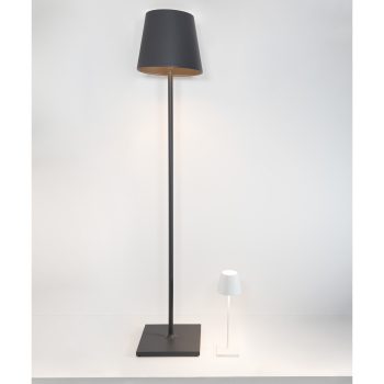 97103420 Vloerlamp Poldina Antraciet 2hr