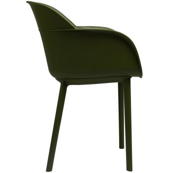 96910840 Terrasstoel Shell Groen 3hr