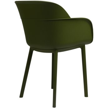 96910840 Terrasstoel Shell Groen 4hr