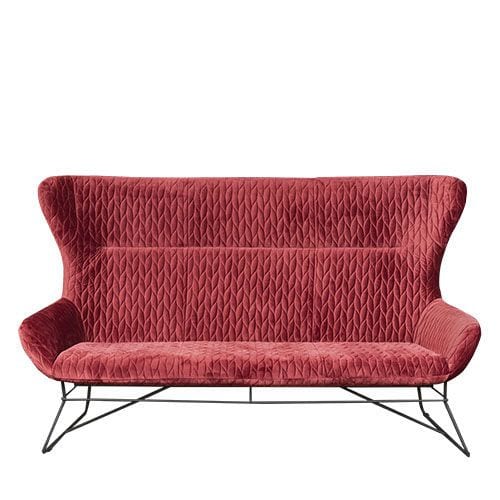 Sofa Megan Red 3 seater