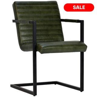 96115480 Stoel Kess Groen 1 Outlet