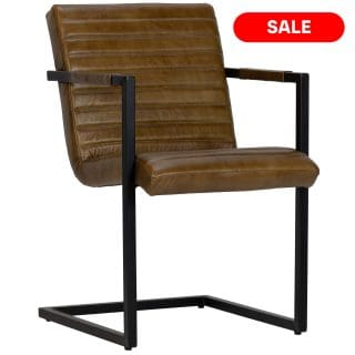 96115490 Stoel Kess Cognac 1 Outlet