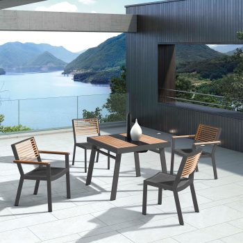 95403540 York Diningset 5 Delig 2hr