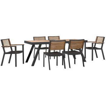 95403560 York Diningset 7 Delig 1hr