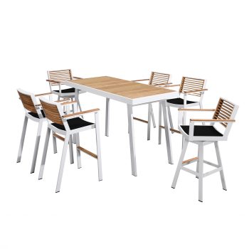 95406910 York Barkruk Wit Set