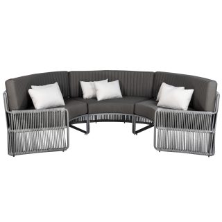 95410600 Terrasbank Roma Small Black 1hr