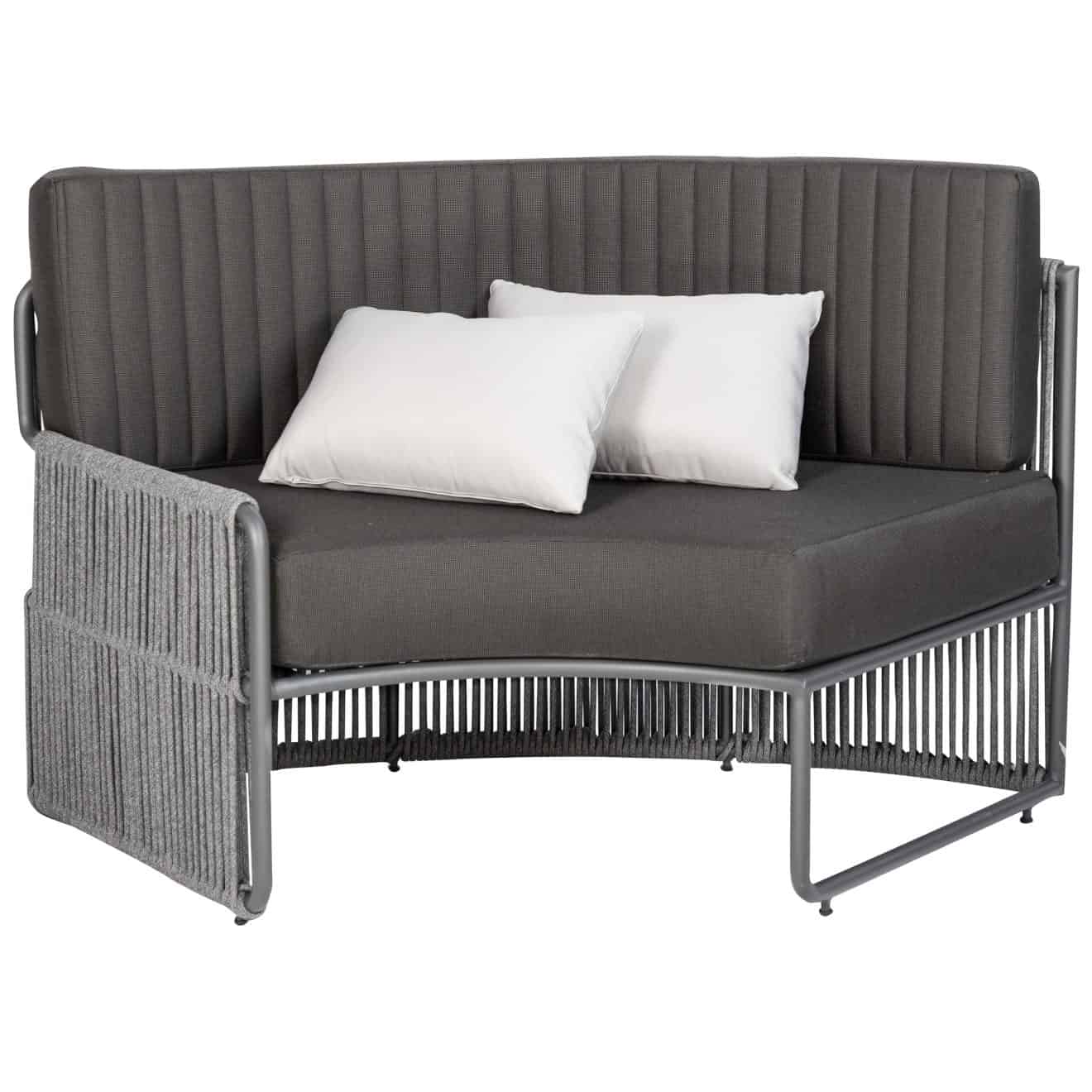 95410600 Terrasbank Roma Small Black 2hr