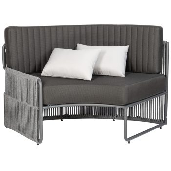 95410600 Terrasbank Roma Small Black 2hr