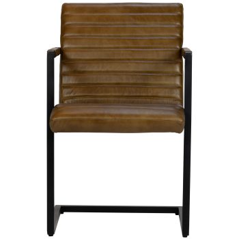 96115490 Stoel Kess Cognac 2hr