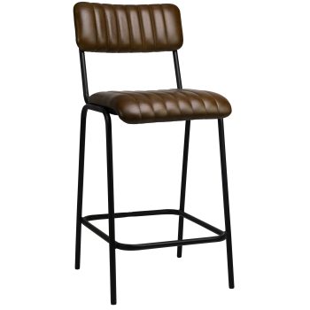 96202490 Barkruk Jenson Laag Cognac 1hrr
