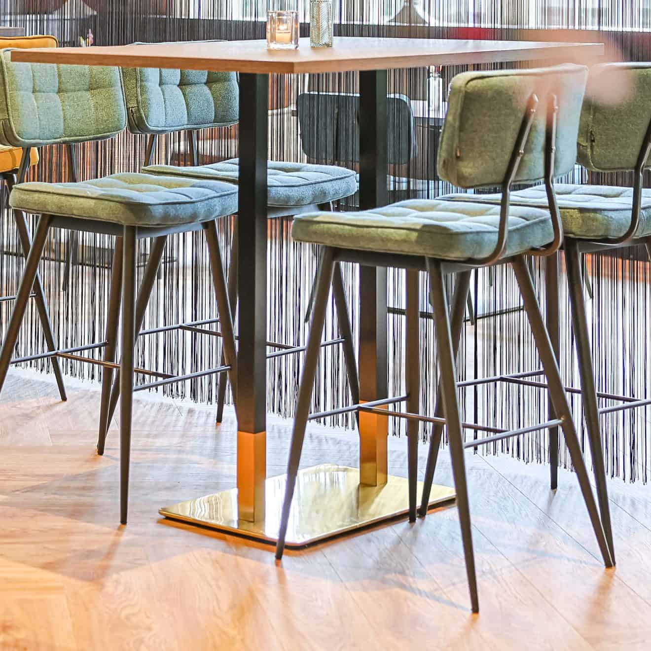 Dados Dubbel Bar Goud:zwart Hr