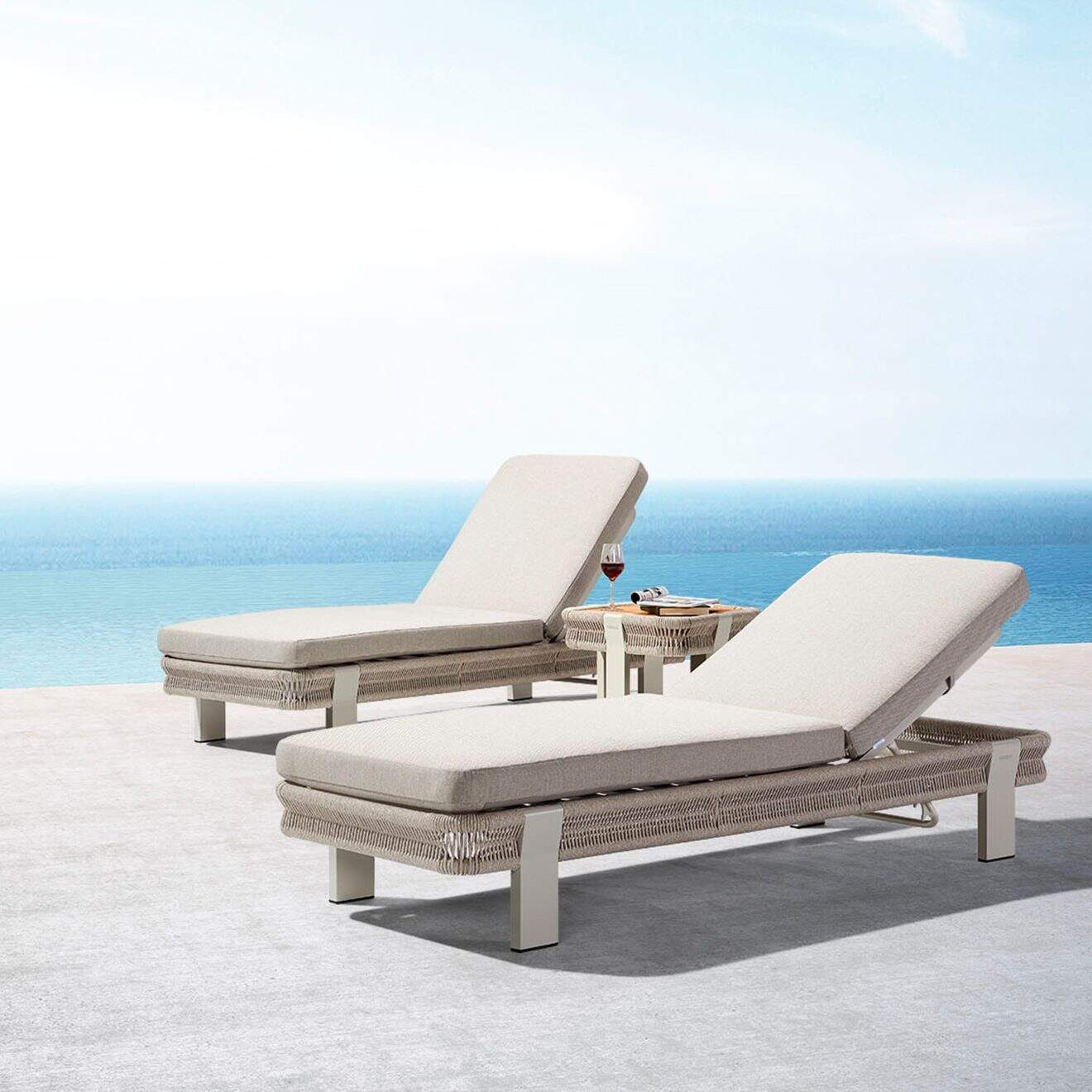 95412160 Sunlounger Borromeo 5hr