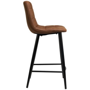 96201940 Barkruk Lauren Laag Cognac 3hr