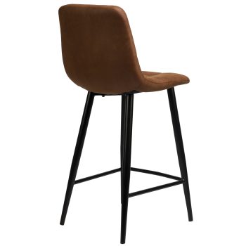 96201940 Barkruk Lauren Laag Cognac 4hr