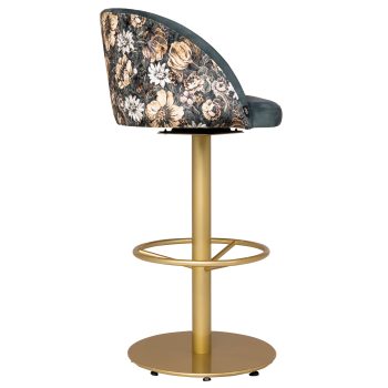 Barkruk Casino Swivel Blauw 3hr