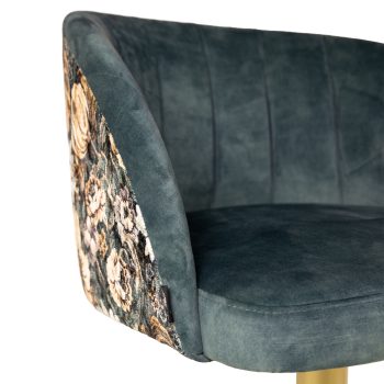 Barkruk Casino Swivel Blauw 6hr