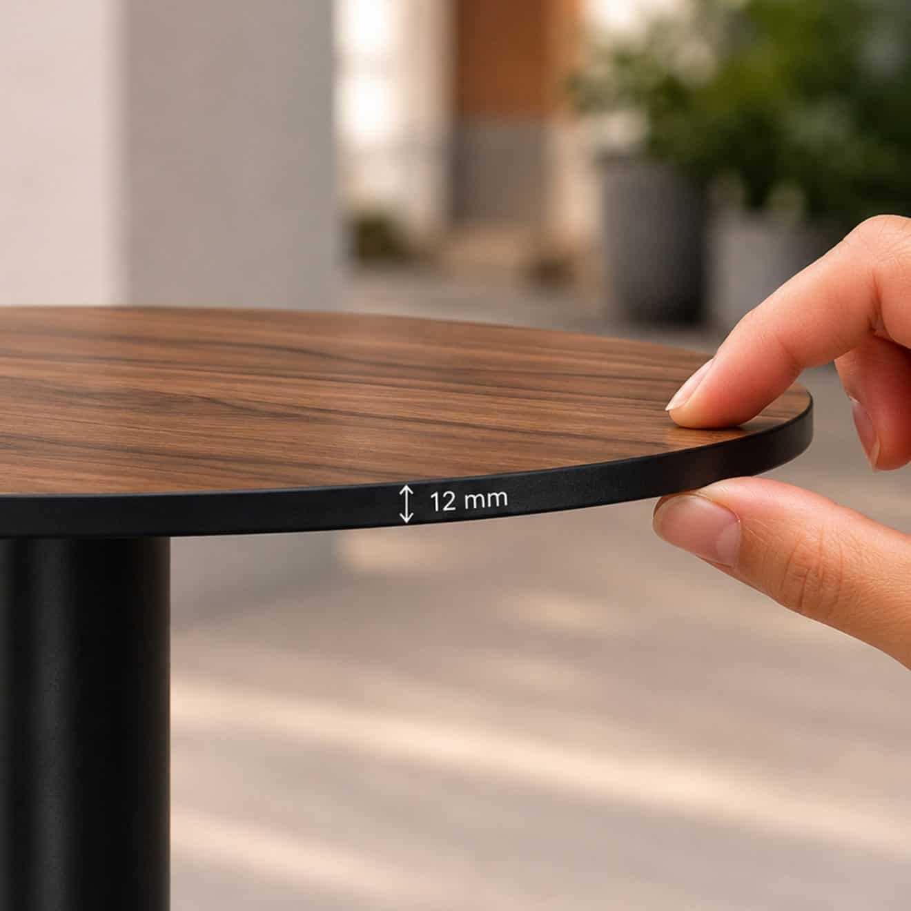 Enfiber Walnut Dikte Tafelblad 1