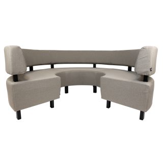 96914480 Ibiza Outdoorbank 3:4rond Taupe 1