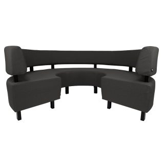 96914490 Ibiza Outdoorbank 3:4rond Antraciet 1